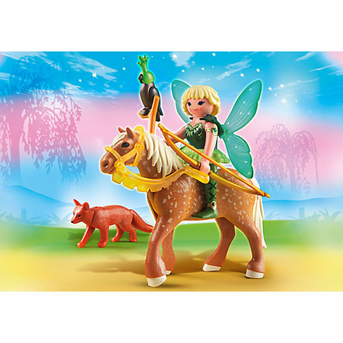 Playmobil Forest Fairy Diana With Horse