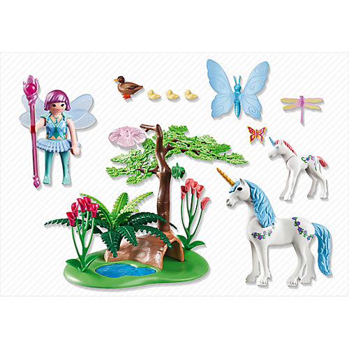 Playmobil Fairy Aquarella In the Unicorn Meadow