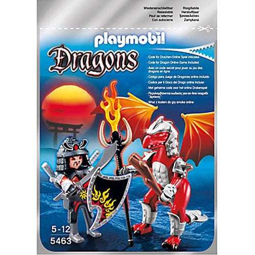 Playmobil Fire Dragon With Warrior