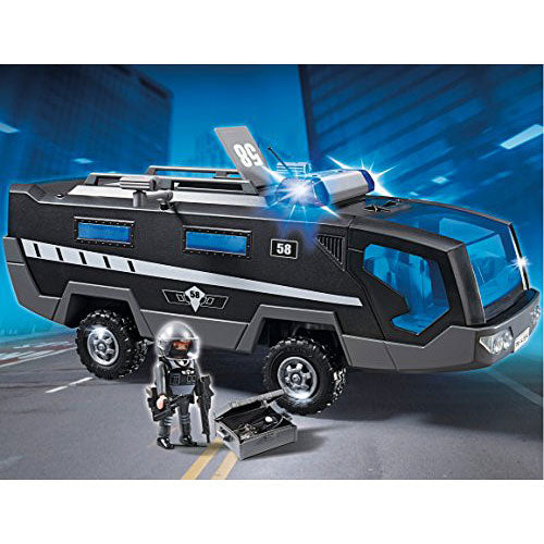 Playmobil - Tactical Unit Command Vehicle Building Kit