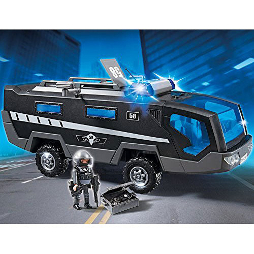 Playmobil - Tactical Unit Command Vehicle Building Kit