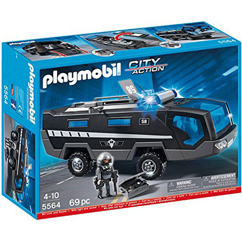 Playmobil - Tactical Unit Command Vehicle Building Kit