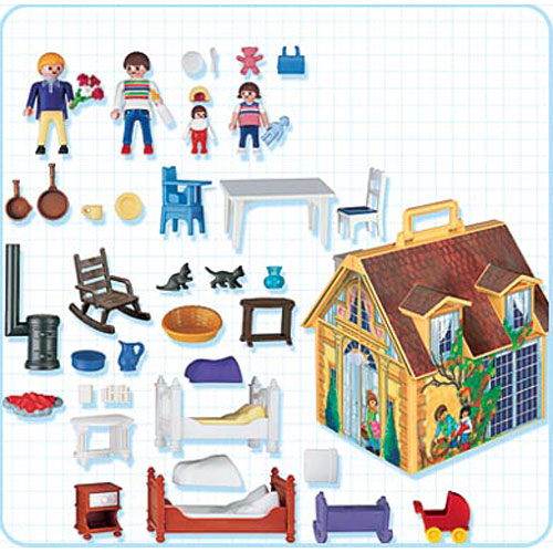 Playmobil 5763 My Take Along Doll House