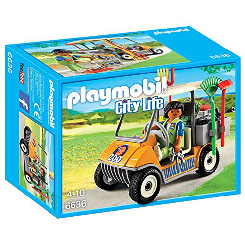 Playmobil - Zookeeper's Cart Building Kit