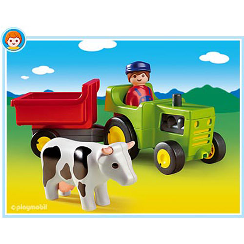 Playmobil 6715 Farmer with Tractor