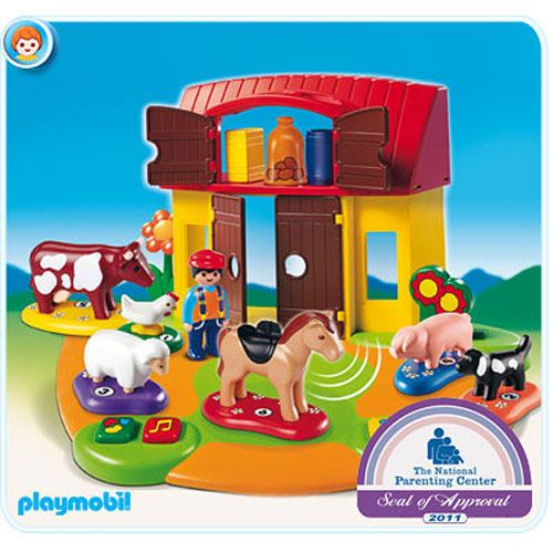 Playmobil 6766 - 1.2.3 Interactive Play and Learn Farm