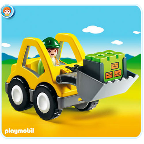 Playmobil - 1.2.3 Excavator