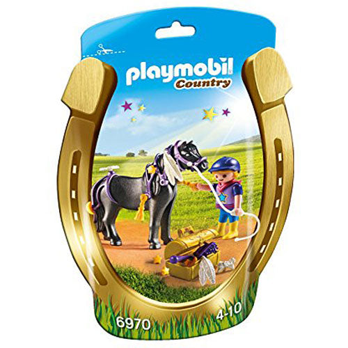 Playmobil - Groomer with Star Pony Playset