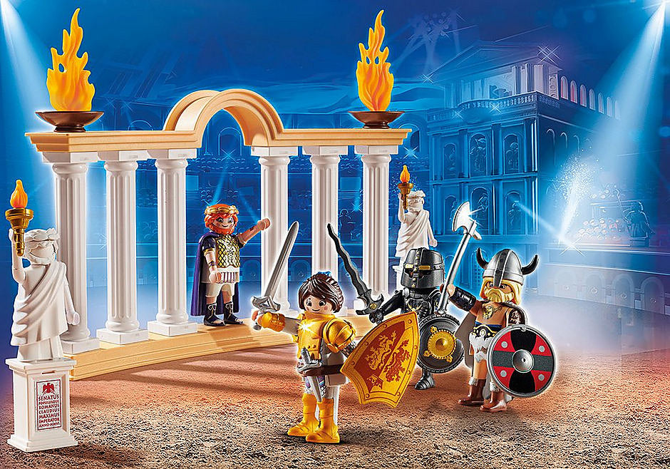 PLAYMOBIL:THE MOVIE Emperor Maximus in the Colosseum
