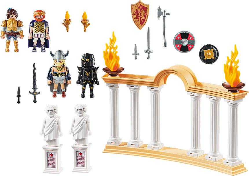 PLAYMOBIL:THE MOVIE Emperor Maximus in the Colosseum