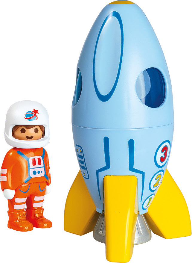 Astronaut With Rocket