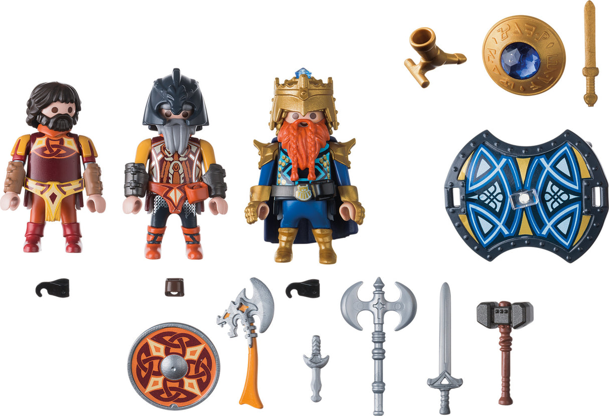 Dwarf King with Guards