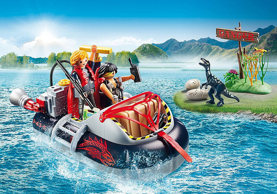 Dino Hovercraft with Underwater Motor