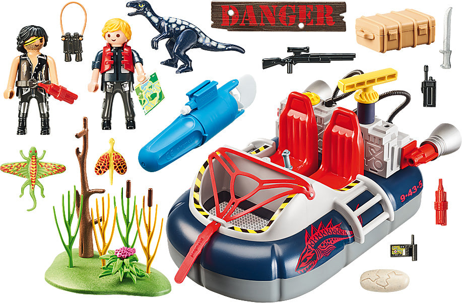 Dino Hovercraft with Underwater Motor