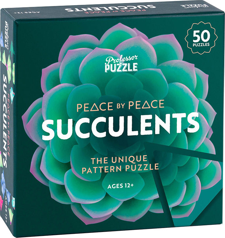 Peace by Peace: Succulents Puzzle