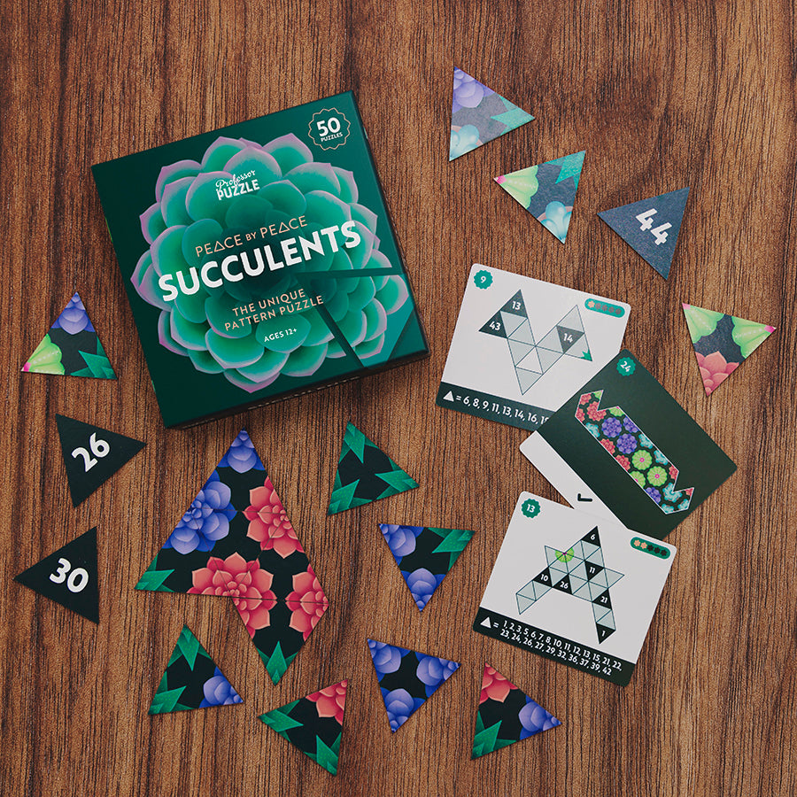 Peace by Peace: Succulents Puzzle