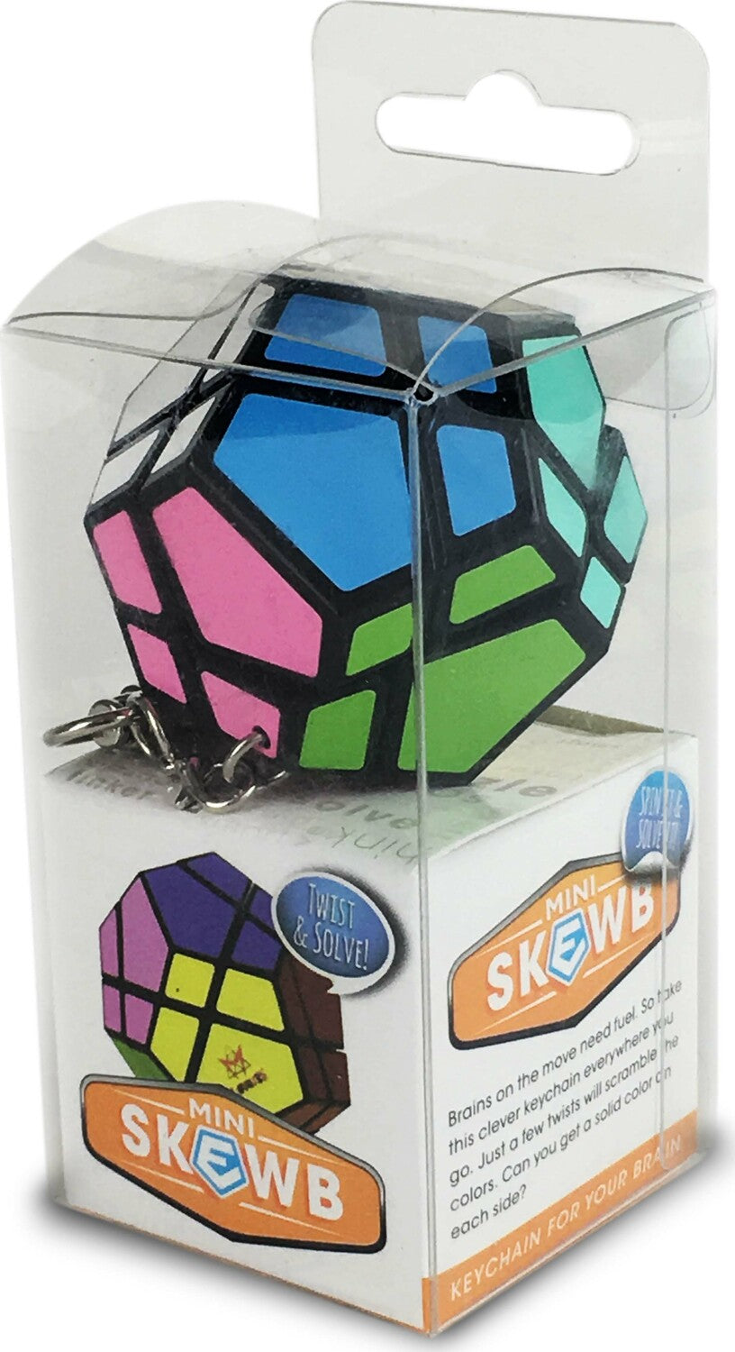 Mini Skewb keychain