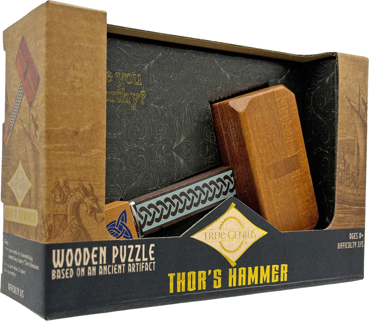 Thor's Hammer - brainteaser puzzle