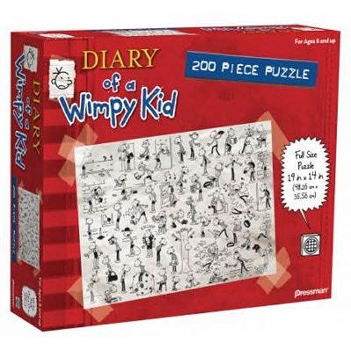 Diary of Wimpy Kid Puzzle 200pc