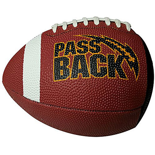 Passback Football - Junior Size (13 and Under) - Rubber