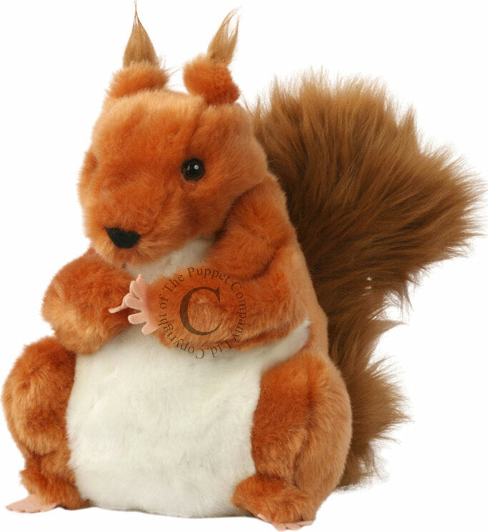 Wildlife Hand Puppets - Squirrel (Red)