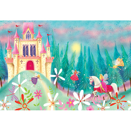 dancing princess floor puzzle