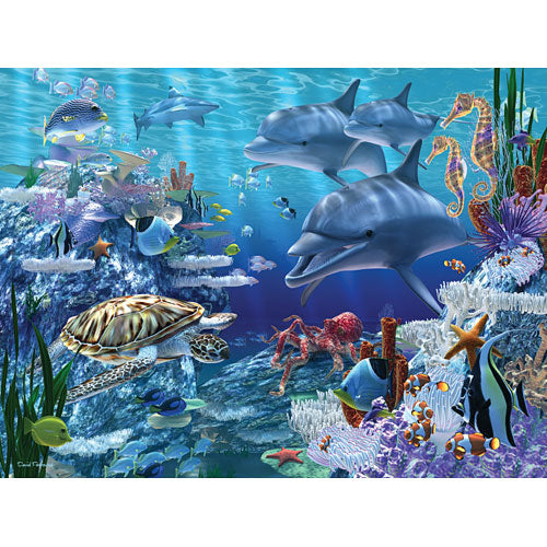 Sea Life 24 pc Super Sized Floor Puzzle
