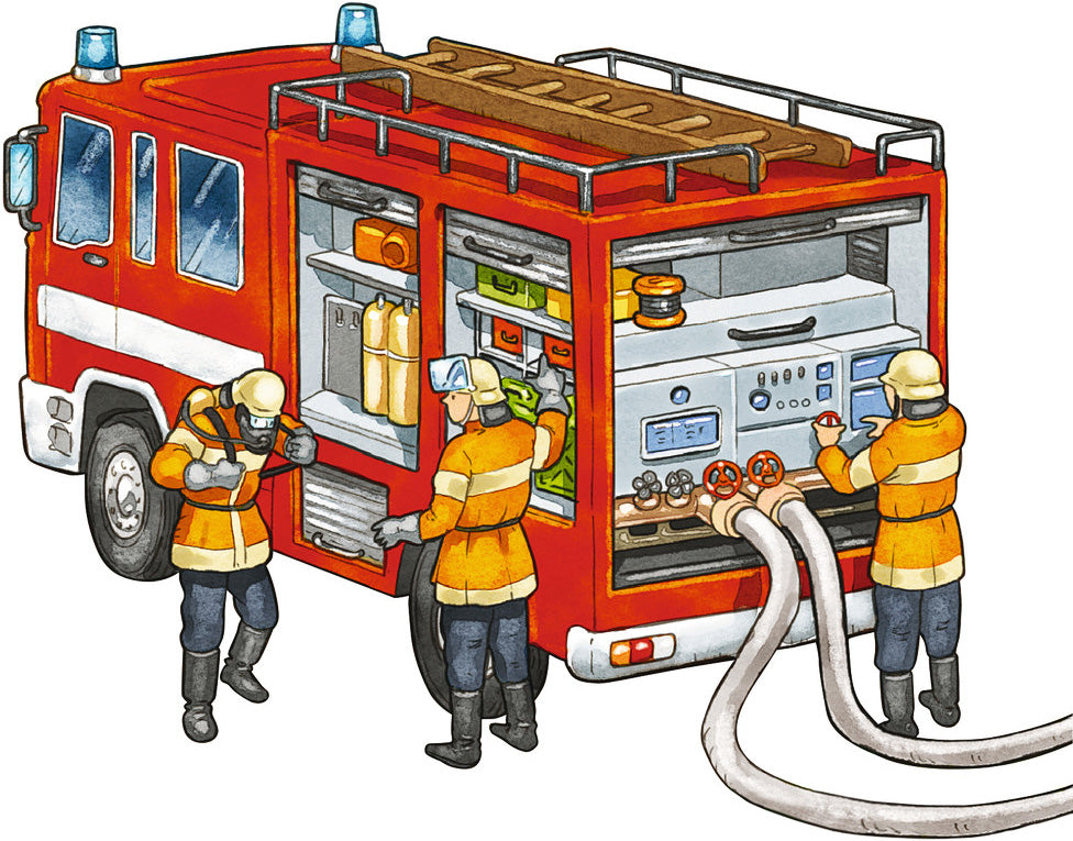 Fighting Fire 14pc Tray Puzzle