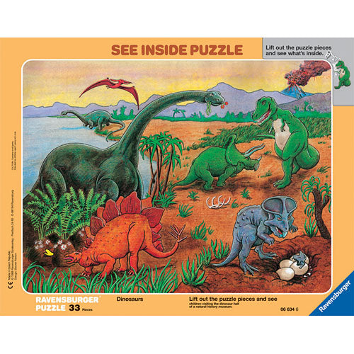 Dinosaurs See Inside Puzzle