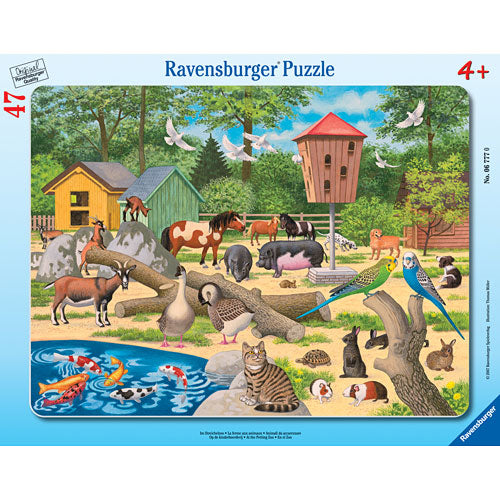 At The Petting Zoo 47pc Tray Puzzle