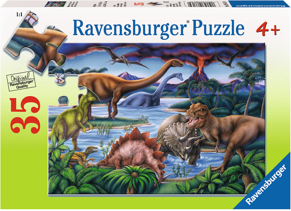 Dinosaur Playground Puzzle 35 pieces