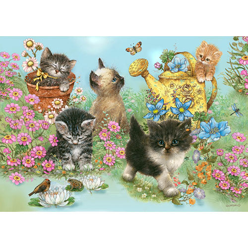 Garden Kitties Puzzle 35pc