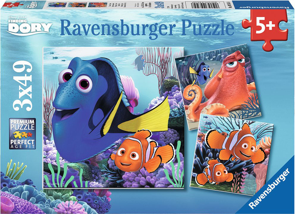 Ravensburger Disney Finding Dory -49 Pieces - Set of 3