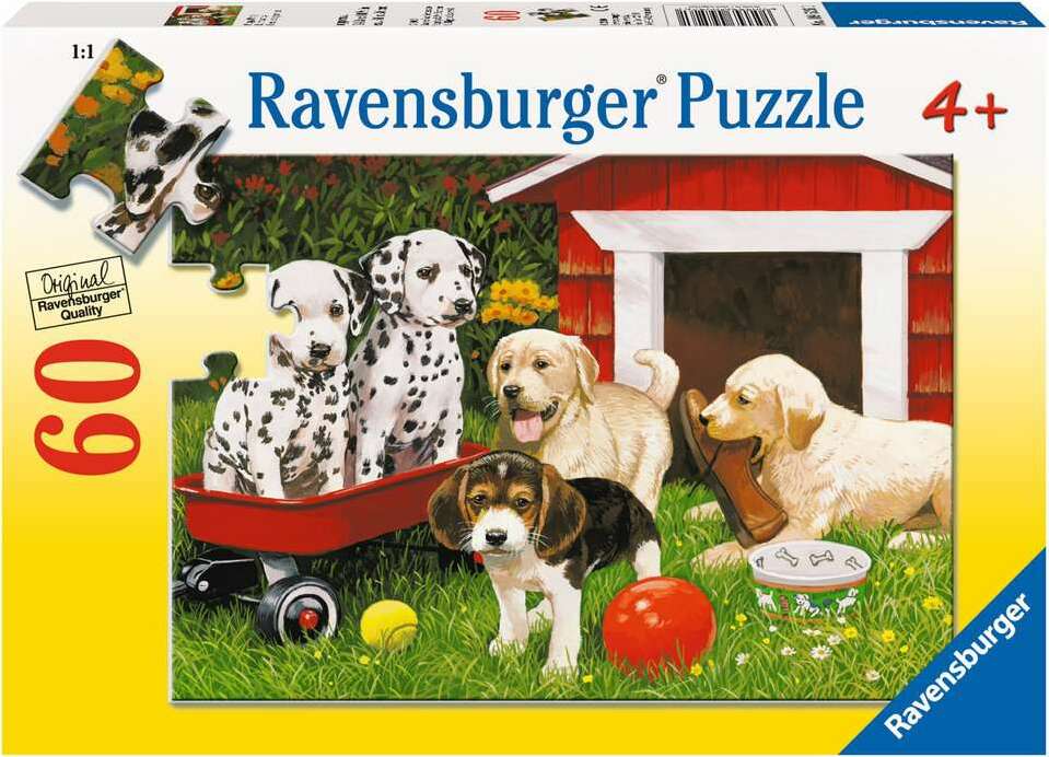 Puppy Party 60 pc Puzzle