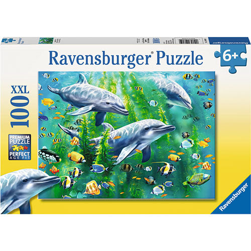 Dolphin Trio XXL Puzzle 100 pcs