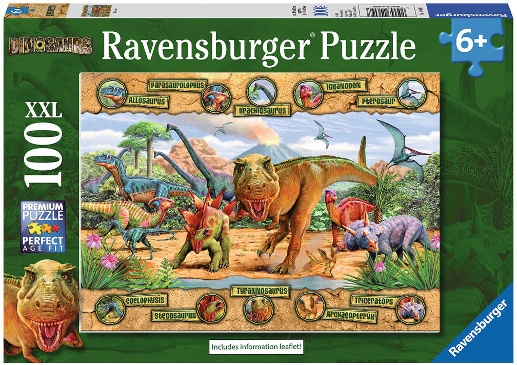 Dinosaurs 100pc XXL Puzzle