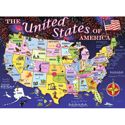 Statemap 100pc XXL Puzzle