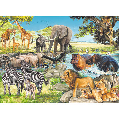 African Afternoon 100 pc XXL Puzzle