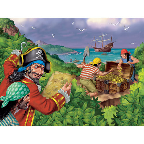 Pirates Treasure 100 pc XXL Puzzle