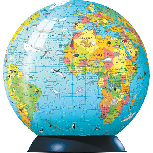Children's Globe Puzzle Ball