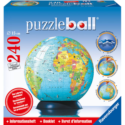 Children's Globe Puzzle Ball