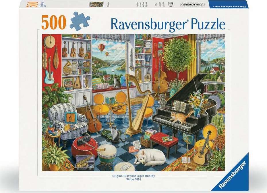 The Music Room 500 Piece Puzzle