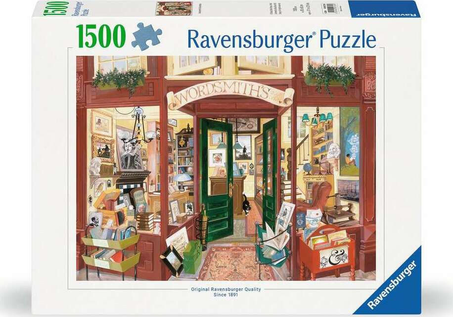 Wordsmith's Bookshop 1500 Piece Puzzle