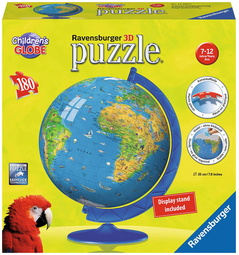 Children's World Globe 3D 180 pc puzzle