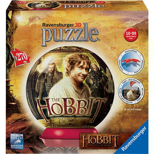 The Hobbit 3D Globe 270 pc puzzle