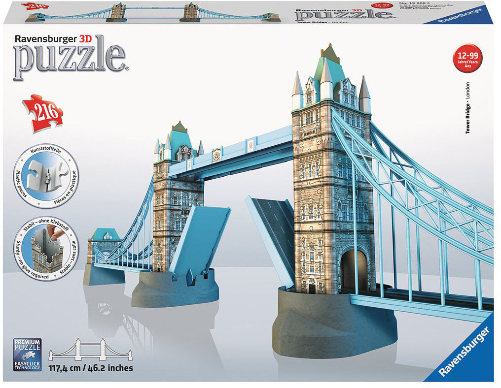 Tower Bridge 216 pc 3D Puzzle