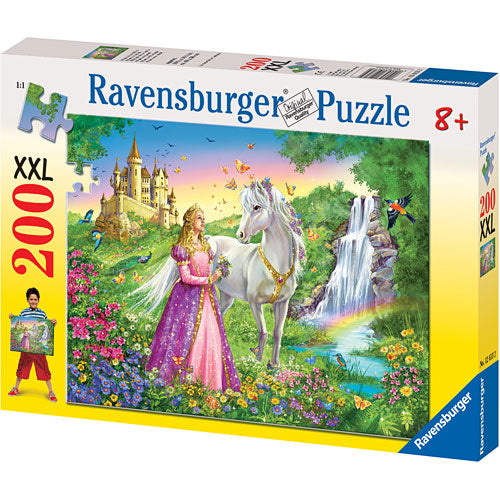 princess with a horse puzzle 200 pc
