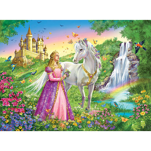 princess with a horse puzzle 200 pc