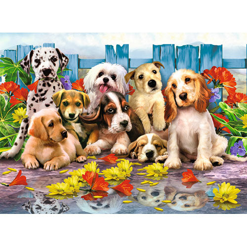 Posing Pups 200pc XXL Puzzle