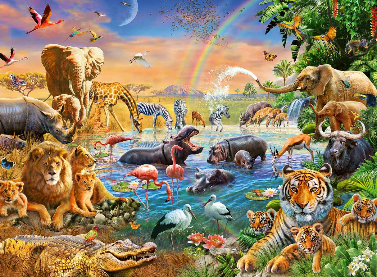 Puzzle 100 Pc Savvanah Jungl